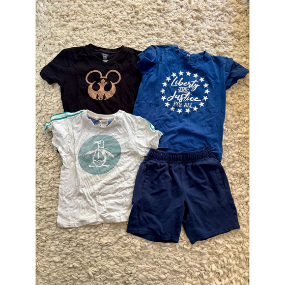 Boys Clothing Bundle Lot long Sleeve Tee T-shirts OshKosh B'gosh - Picture 4 of 6